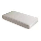 Colchón de cuna Nature's Haven de 2 etapas y colchón para cama infantil - Beige claro: Ultrafirme, hipoalergénico, algodón tejido, resortes Bonnell