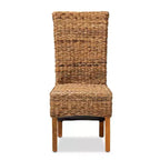 Silla de comedor Trianna Abaca Wood Natural/Marrón