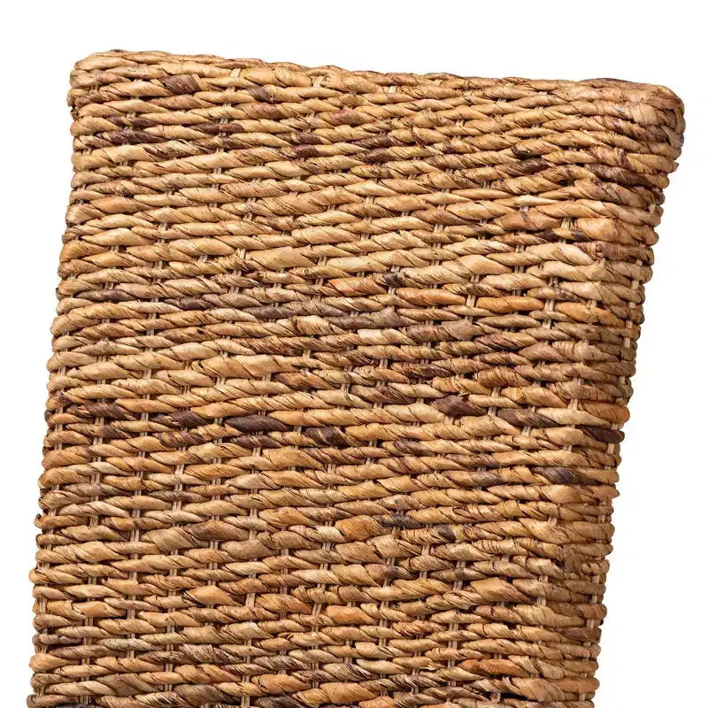 Silla de comedor Trianna Abaca Wood Natural/Marrón