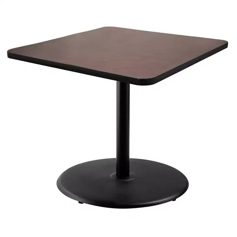 Mesa de comedor cuadrada Hampden Furnishings de 30" de la colección Bennet, negro/caoba