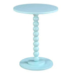 Breighton Home Classic Accents Venetian Islands Spindle Table in Sea Foam Blue