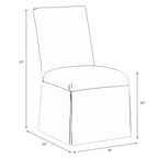 Silla de Comedor sin Brazos James Slipcover Zuma