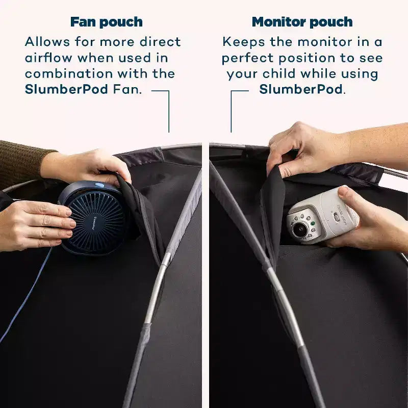 Módulo portátil de privacidad blackout con ventilador
