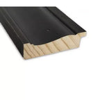 Espejo de pared de baño de madera de pino rústico sin biselado