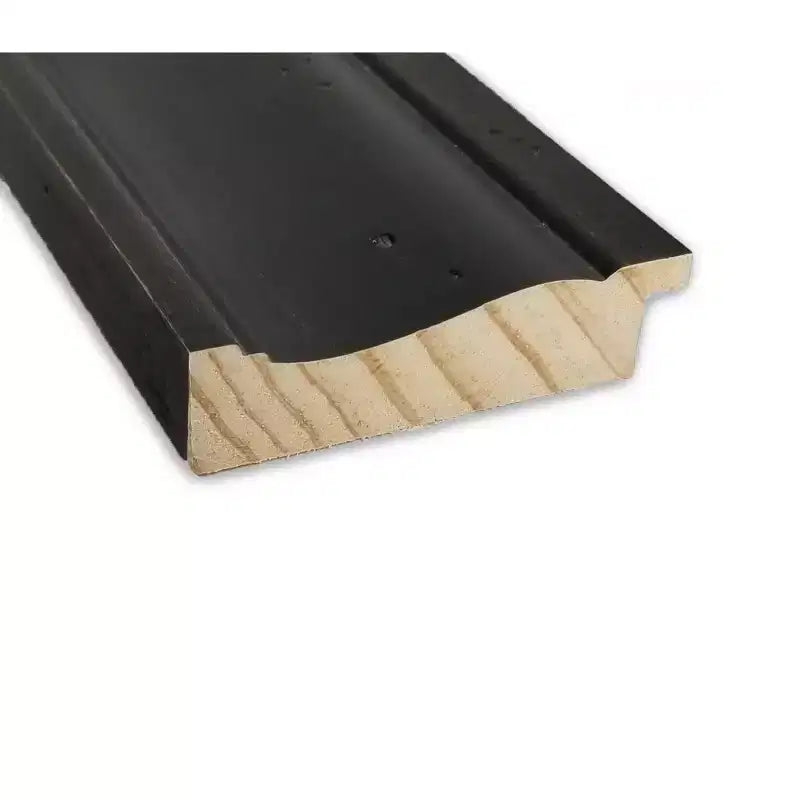 Espejo de pared de baño de madera de pino rústico sin biselado