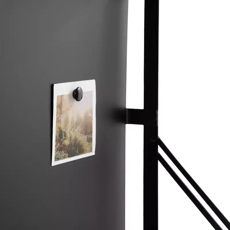 Escritorio McAllister rectangular de metal para pared, 27x18x30, marrón rústico