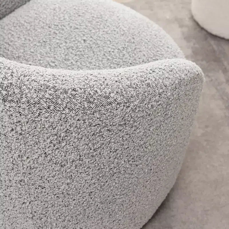 Sillón giratorio tapizado de 34 pulgadas de ancho