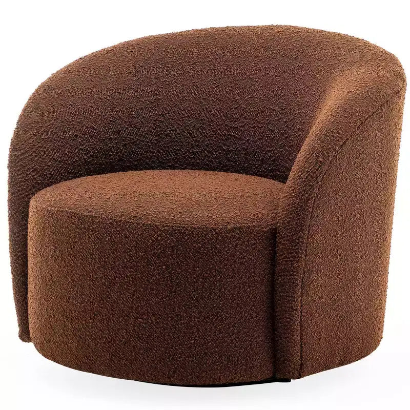 Sillón giratorio tapizado de 34 pulgadas de ancho