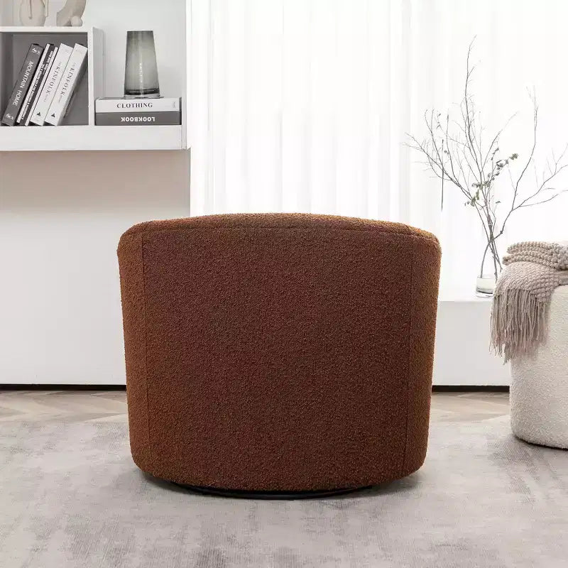 Sillón giratorio tapizado de 34 pulgadas de ancho