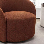 Sillón giratorio tapizado de 34 pulgadas de ancho