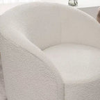 Sillón giratorio tapizado de 34 pulgadas de ancho