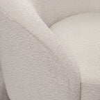 Sillón giratorio tapizado de 34 pulgadas de ancho