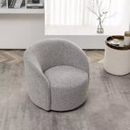 Sillón giratorio tapizado de 34 pulgadas de ancho