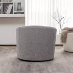 Sillón giratorio tapizado de 34 pulgadas de ancho