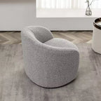 Sillón giratorio tapizado de 34 pulgadas de ancho