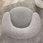 Sillón giratorio tapizado de 34 pulgadas de ancho
