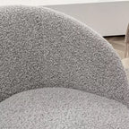 Sillón giratorio tapizado de 34 pulgadas de ancho