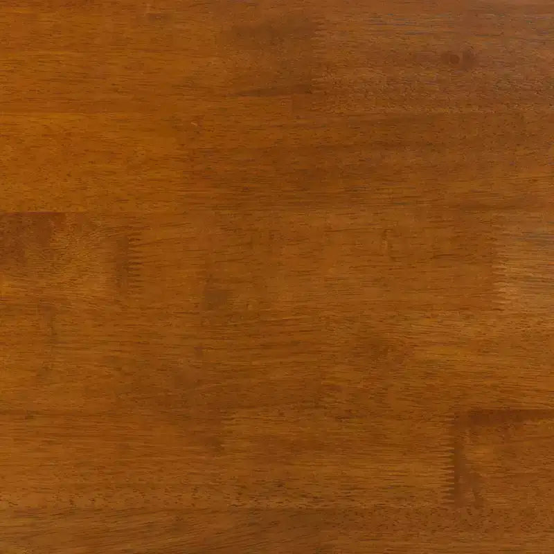 Mesa Auxiliar Rústica de Madera Maciza con Patas de Caballete