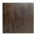 Mesa Auxiliar Rústica de Madera Maciza con Patas de Caballete