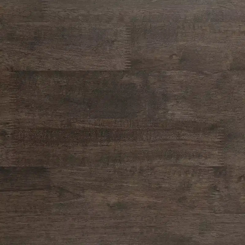 Mesa Auxiliar Rústica de Madera Maciza con Patas de Caballete