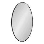Kate and Laurel Zayda Metal Oval Mirror