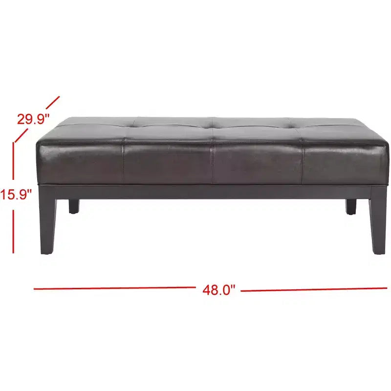 Otomana de cóctel rectangular Fulton - HUD8236