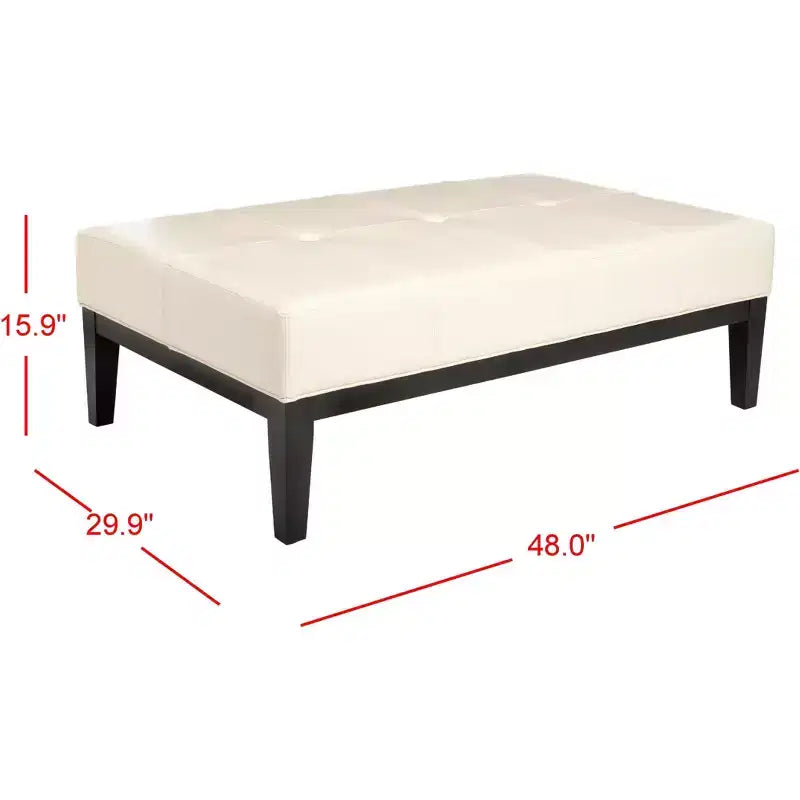 Otomana de cóctel rectangular Fulton - HUD8236