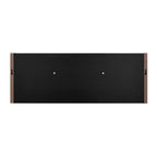 Estante de pared flotante multiusos de 25 x 9 con ganchos para entrada - Danya B.