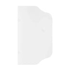 Estante de pared flotante multiusos de 25 x 9 con ganchos para entrada - Danya B.