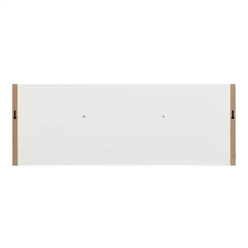 Estante de pared flotante multiusos de 25 x 9 con ganchos para entrada - Danya B.
