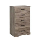 Cómoda de 5 cajones Prepac Rustic Ridge de 27.50 pulgadas de ancho