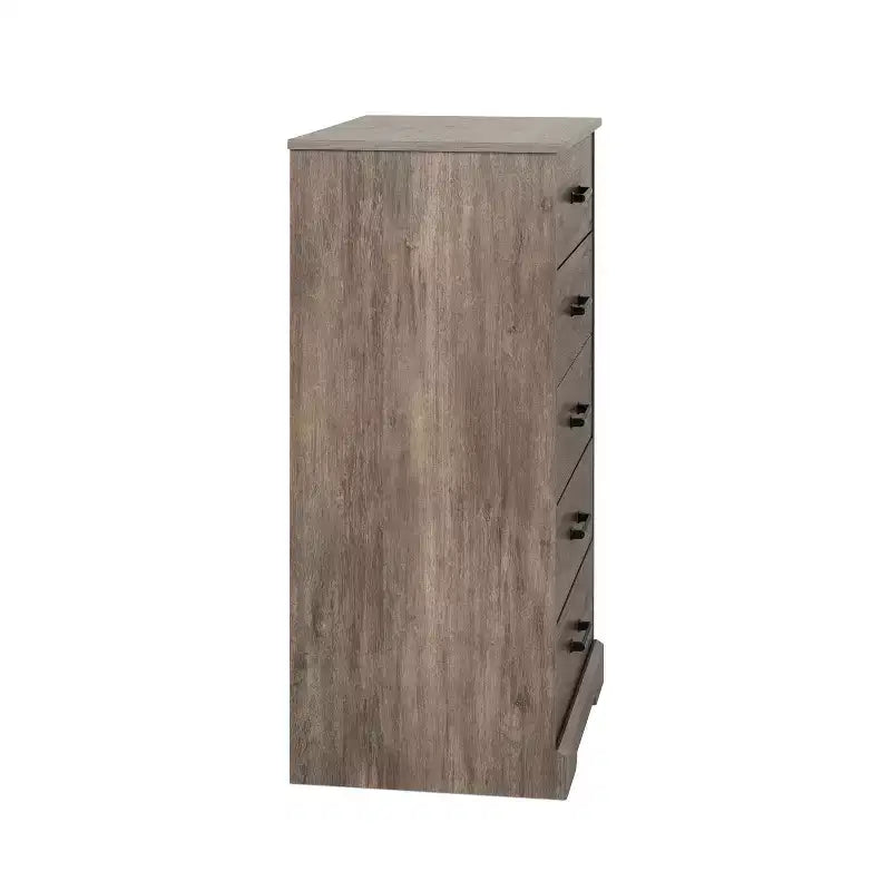 Cómoda de 5 cajones Prepac Rustic Ridge de 27.50 pulgadas de ancho