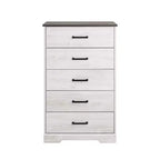 Cómoda de 5 cajones Prepac Rustic Ridge de 27.50 pulgadas de ancho