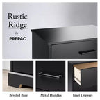 Cómoda de 5 cajones Prepac Rustic Ridge de 27.50 pulgadas de ancho
