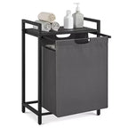 VASAGLE Laundry Hamper, Laundry Basket, Laundry Sorter with Pull-Out and Removable Laundry Bag, 17.2 Gallons (65L)